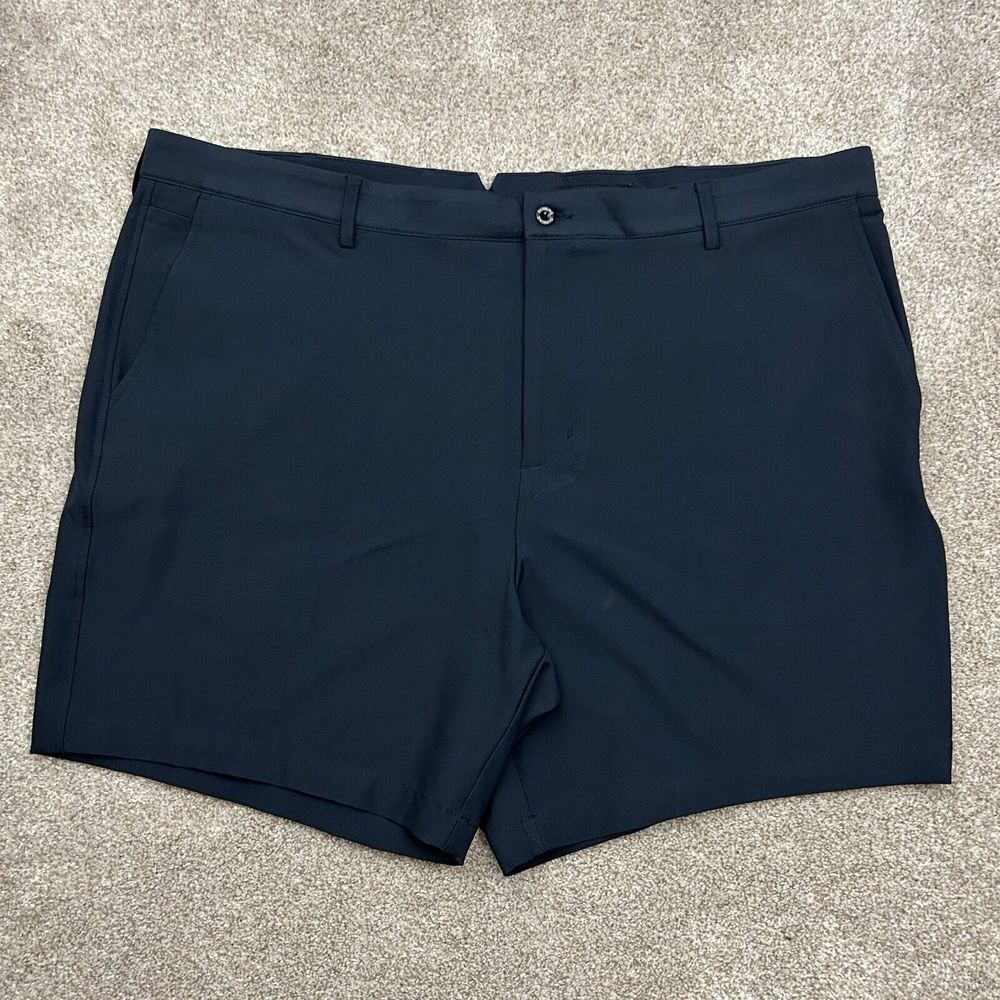 Dunning Golf Performance‎ Shorts Flat Front Men's Size 42 Blue READ